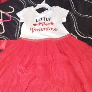 Lil girls valentine's dress